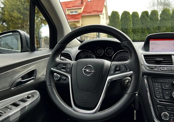 Opel Mokka cena 48800 przebieg: 94000, rok produkcji 2014 z Bisztynek małe 631